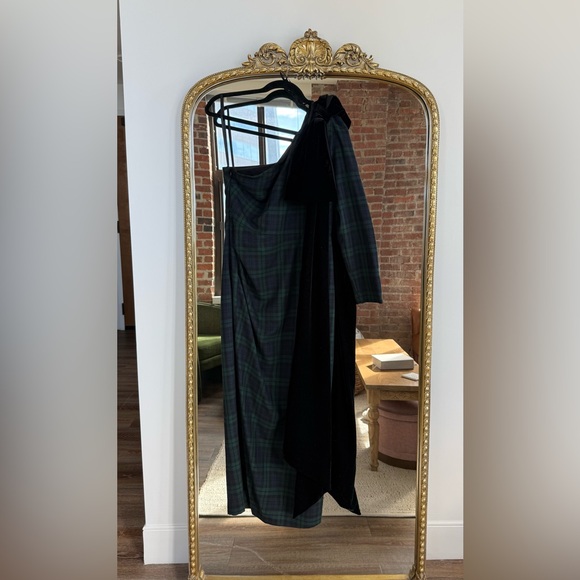 ANTONIO MELANI Dresses & Skirts - Plaid One-Shoulder Dress